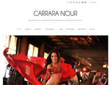 Tablet Screenshot of carraranour.com